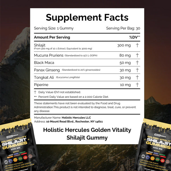 GOMITAS DE SHILAJIT - ENVÍO GRATIS 😱💪