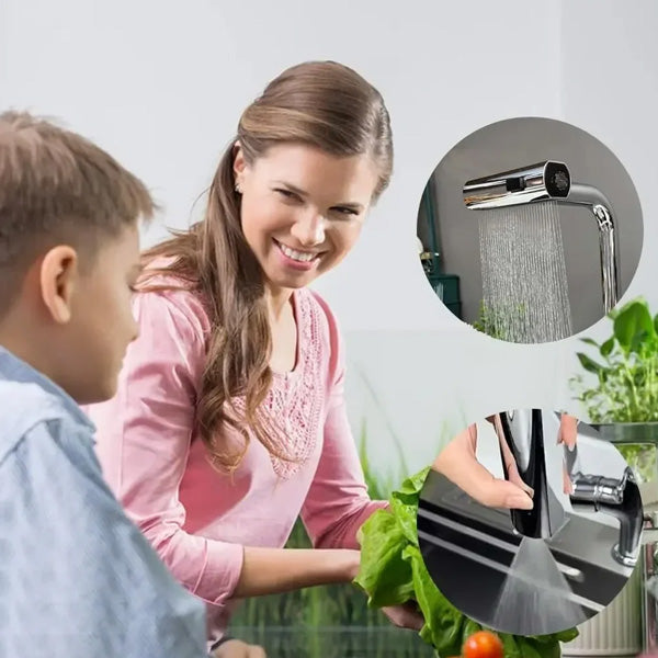 GRIFO MULTIFUNCIONAL 4 EN 1 - ENVÍO GRATIS 🚿🤩