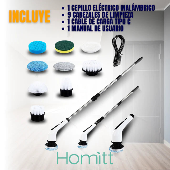 CEPILLO DE LIMPIEZA 9 EN 1 - ENVIO GRATIS 😎🏠