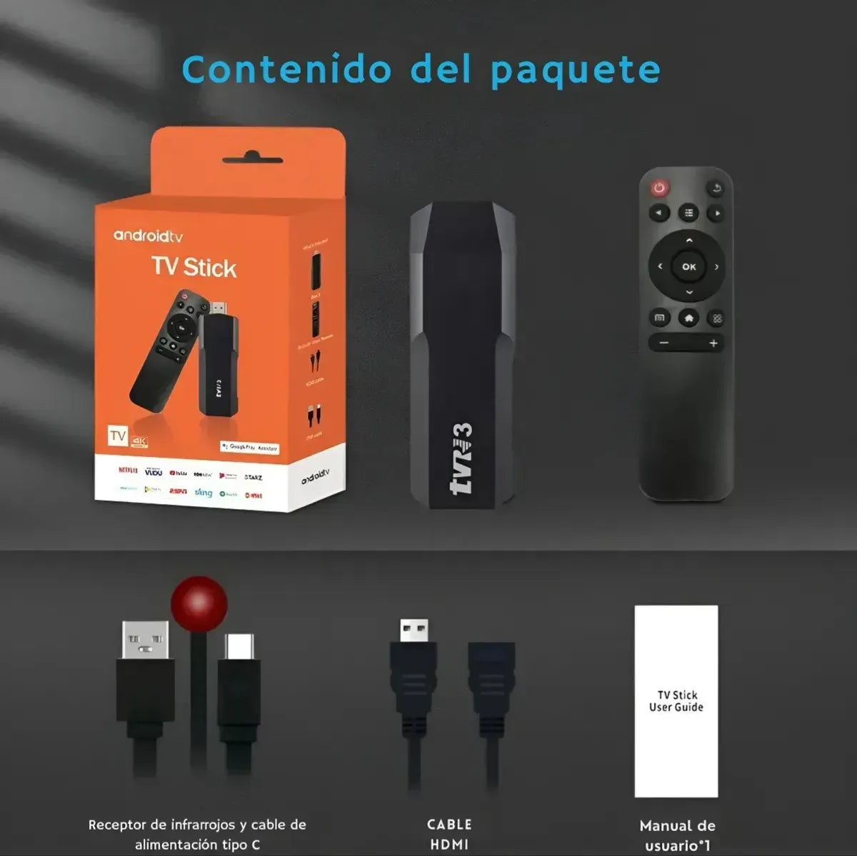 TV STICK ANDROID 4K CON MAGIS – ENVIO GRATIS 📺