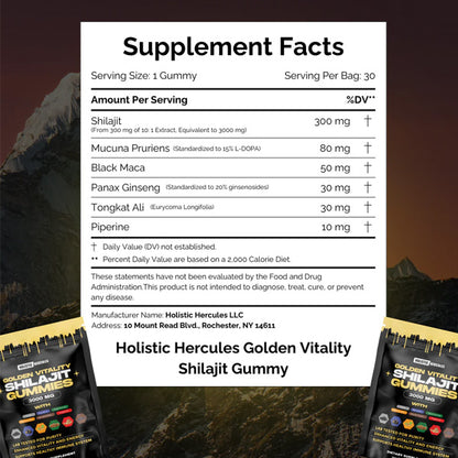 GOMITAS DE SHILAJIT - ENVÍO GRATIS 😱💪