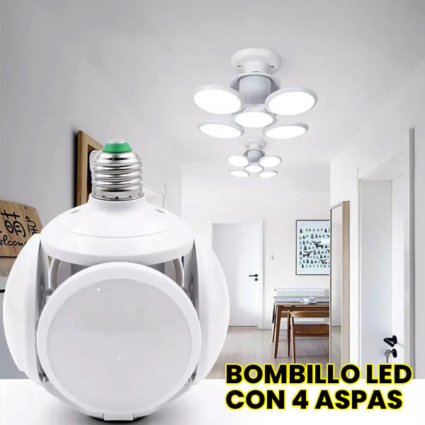 BOMBILLO BALÓN 4 ASPAS - ENVÍO GRATIS 💡🤩