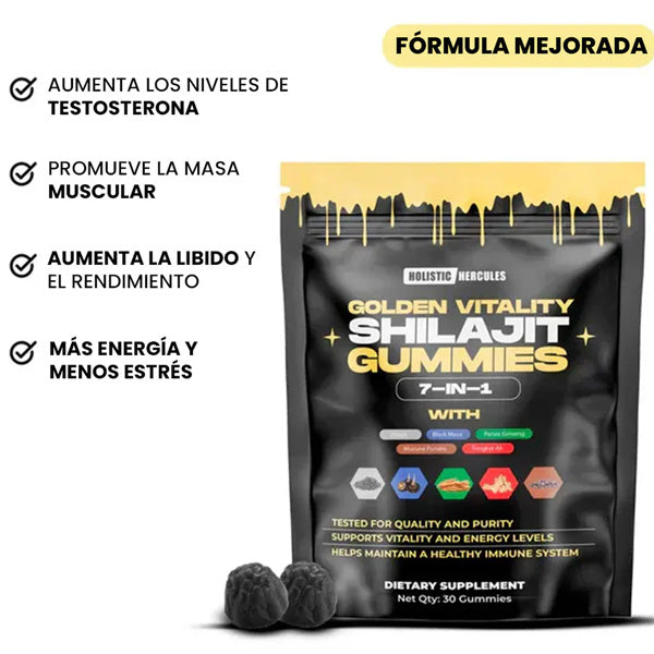 GOMITAS DE SHILAJIT - ENVÍO GRATIS 😱💪
